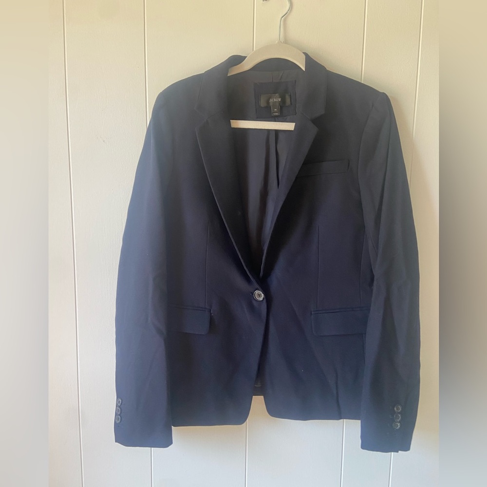 J.Crew Navy Blazer